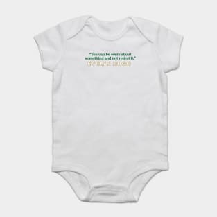 Evelyn Hugo Quote - Sorry not Sorry Baby Bodysuit